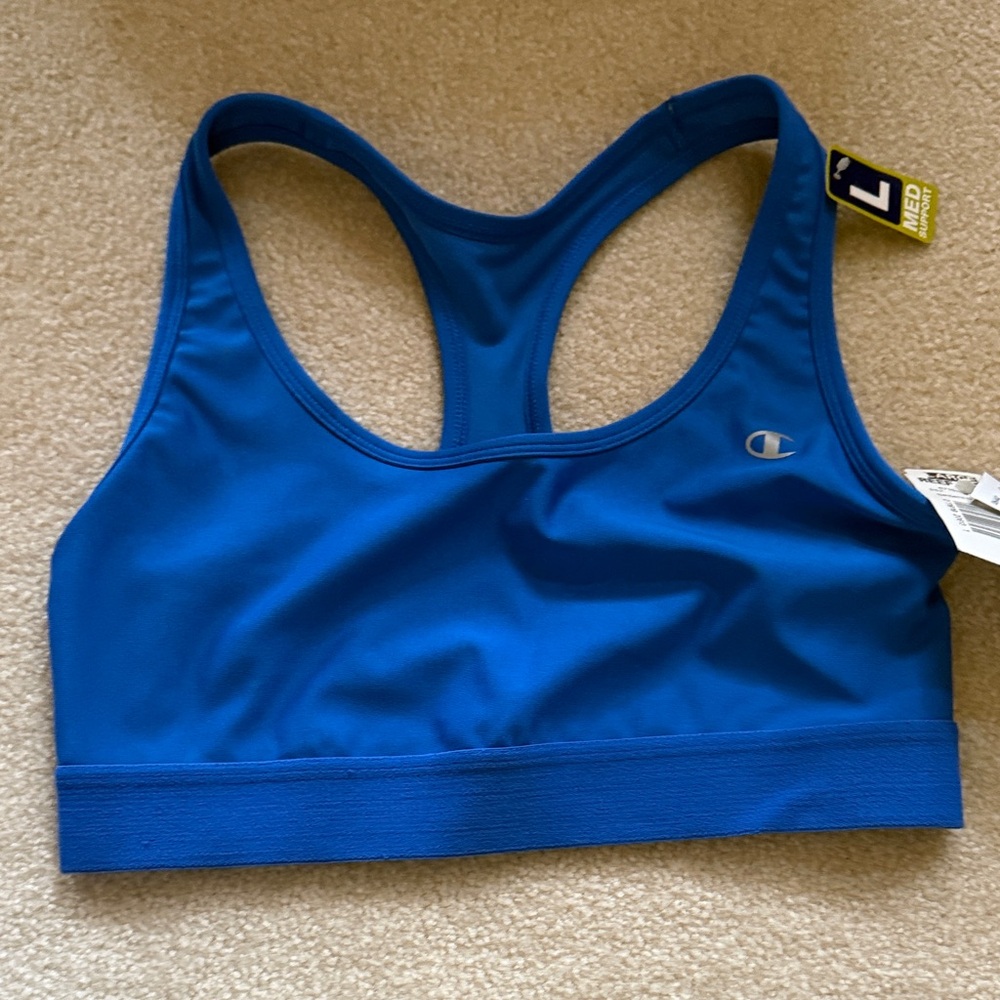 Champion Women's Vibrant Blue Sports Bra